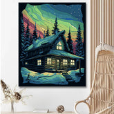 Aurora Borealis - Malen nach Zahlen